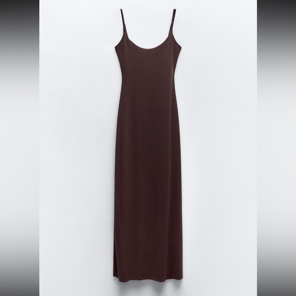 Zara Stretch Polyamide Bodycon Dress